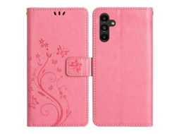 Compre Capa Carteira De Couro Sintético Com Alça Rosa Para Samsung Galaxy A16 5g / A16 4g