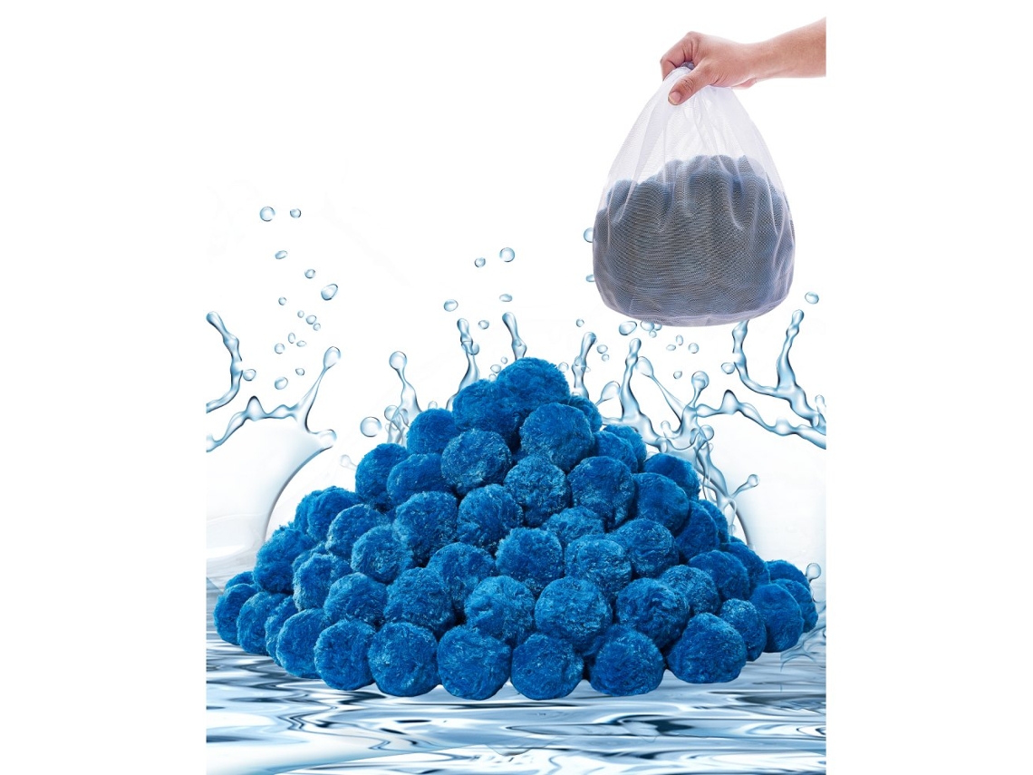 Conjunto De Bolas De Filtro Reutilizáveis Para Piscina 0,68 Kg Tekmaquinas