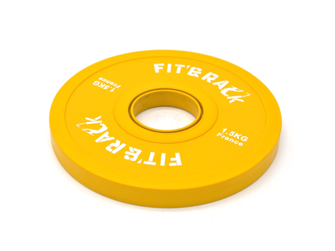 Discos de Musculação Fracionais FIT & RACK Multicor
