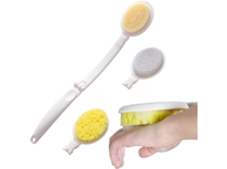 Escova De Banho Corporal | Limpeza Com Cerdas Macias Para O, Ferramenta De Limpeza Ergonômica, Aplicador De Loção Para
