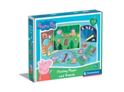 Peppa Pig Escondidas CLEMENTONI 16355 (Idade recomendada: 3 anos)