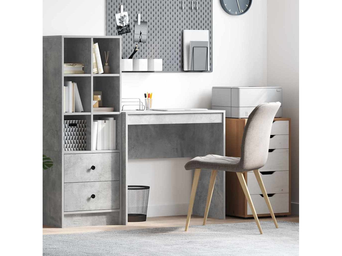 Vidaxl Mesa Cinzento 80 X 40 X 76 Cm