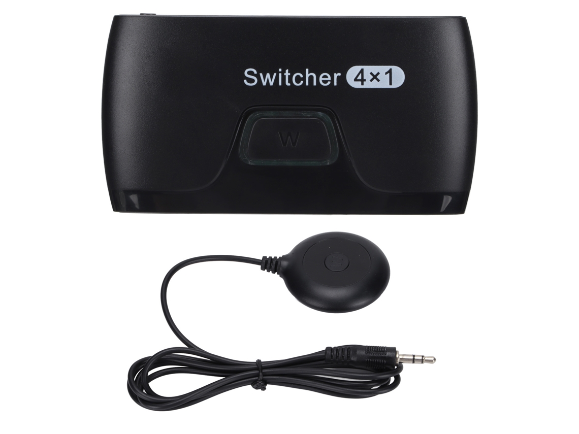 Switch Hdmi LAXISCREED 4 Entradas 1 Saída 4k30hz