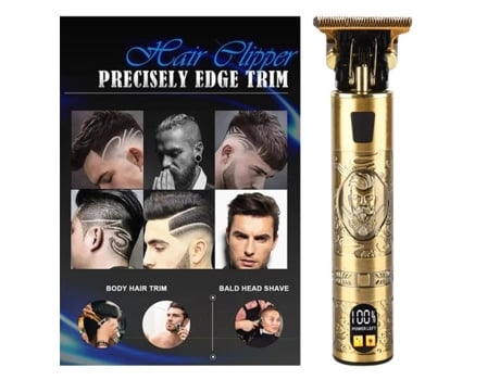 Máquinas De Barba Elétricas Para Homens Cortador De Cabelo Profissional Inteligente Led Sem Fio Família Crianças Animais Kits De Presentes Zgkwl