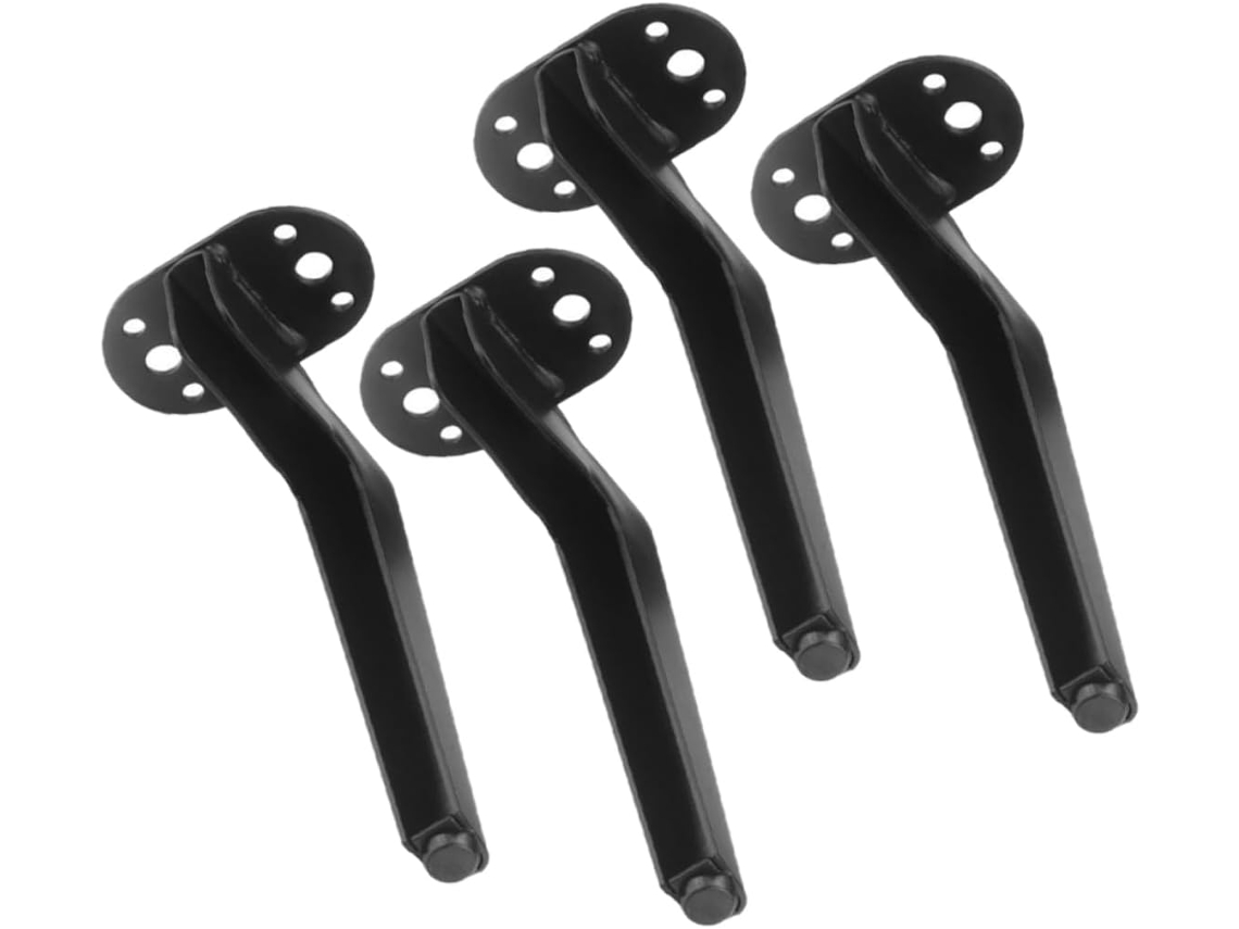 Conjunto De 4 Pés Metal Para Móveis, Incluindo Pés Para Sofá, Cômoda, Armário E Mesa Resistentes Ideais Para