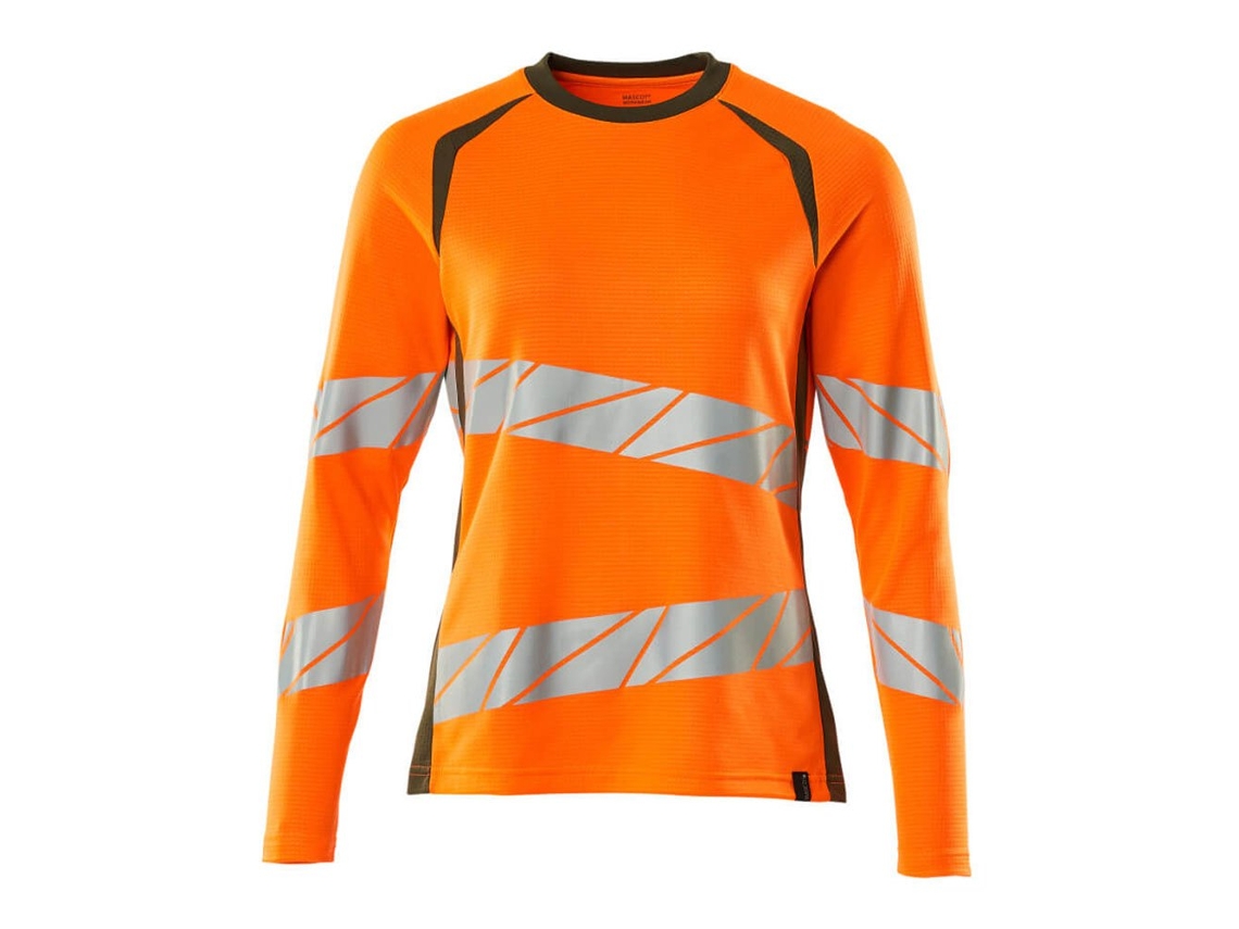 Camisa De Manga Longa Accelerate Safe 19091 Laranja XS MASCOT