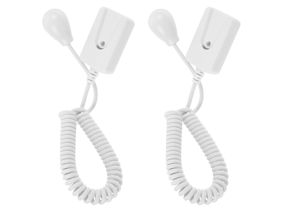 Gancho Retrátil Para Celular Hanabass Com Corrente Anti-perda, Cabo Abs, Fácil De Guardar, Conjunto De 2