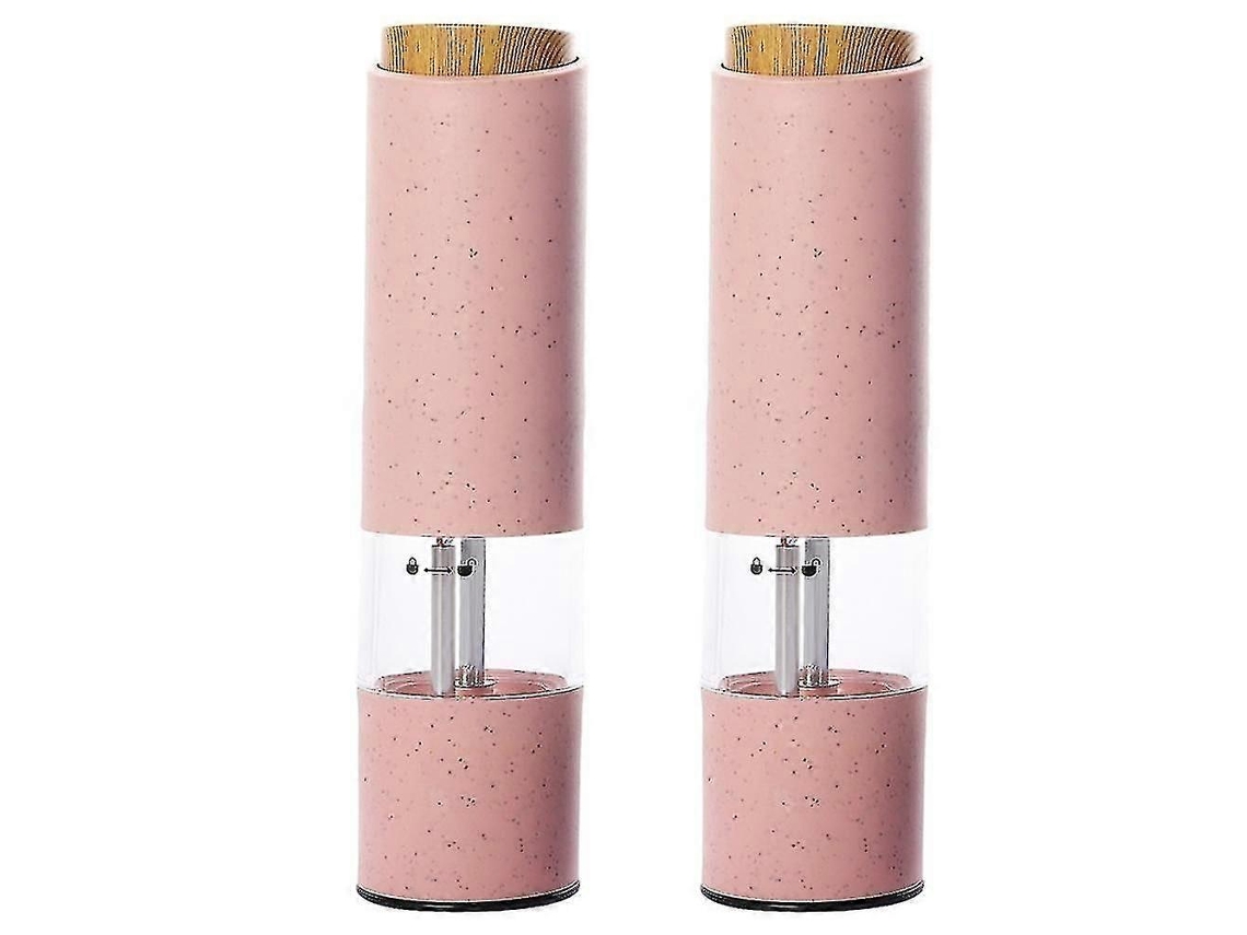 2pcs Sal Elétrico E Moedor De Pimenta Definir Bateria Operada Sal E Pimenta Moinho E Moedor De Pimenta VONKELIOS