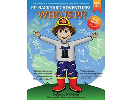 Livro PJs Backyard Adventures Who is PJ de Rebecca P Cohen (Inglês)