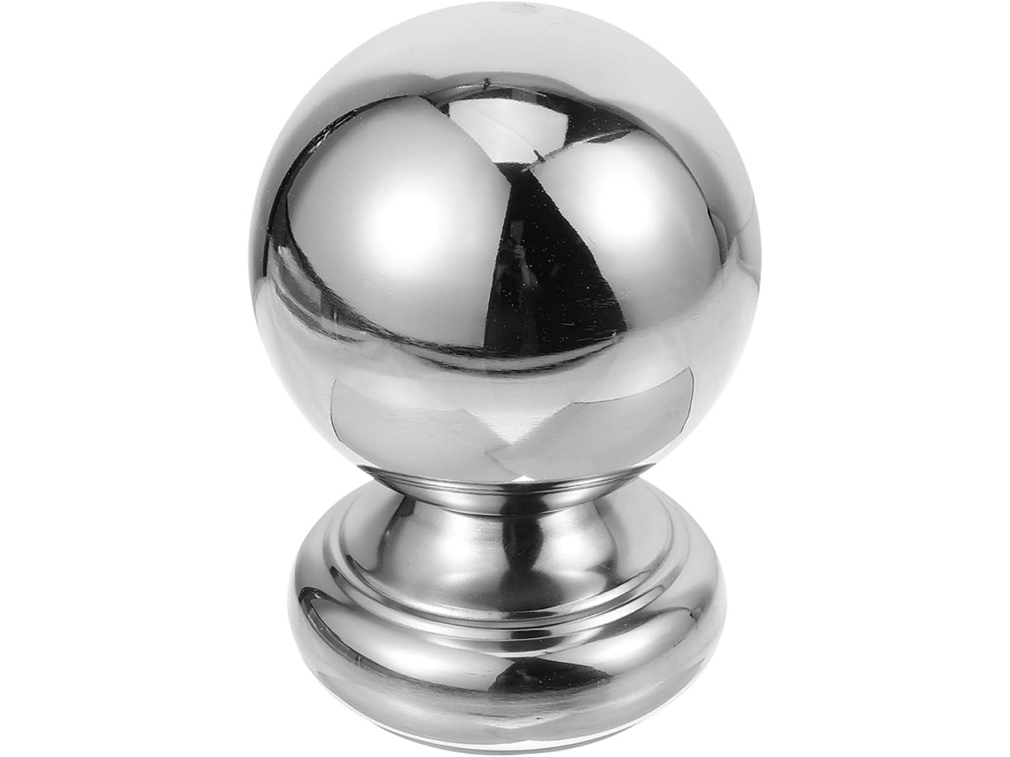 Bola de Aço Inoxidável para Balaustrada, 63 Mm, para Corrimãos de Terraços e Escadas. Design Vazado, Ao Desgaste e CHABERLU