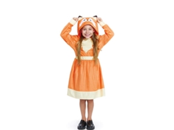 Fato de Zorrito com vestido com capuz para menina e adolescente