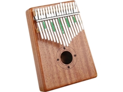 Mini Kalimba Kalimba Com Corpo Em Mogno