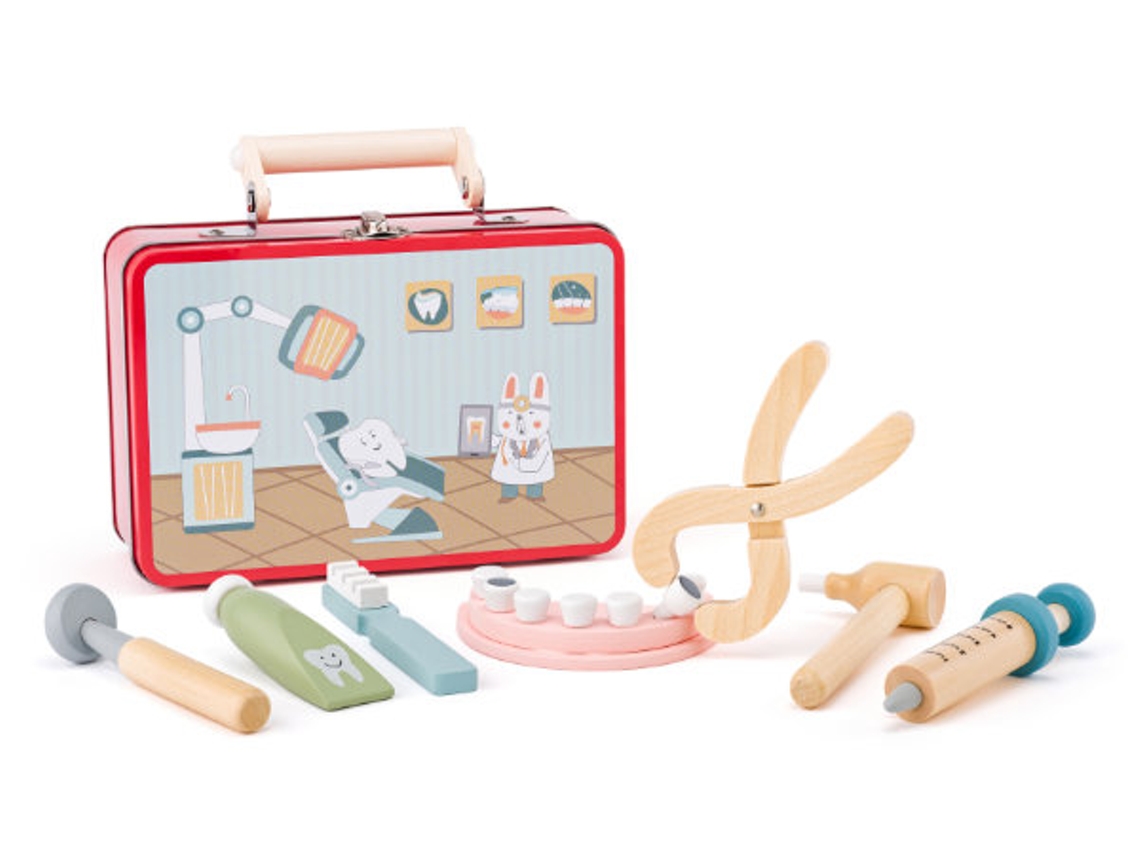 Conjunto De Dentista Woody Woody Na Caixa 91982