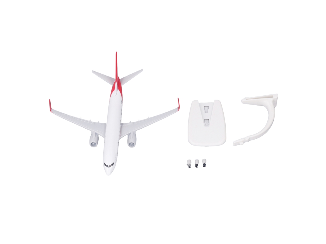 Modelo ATS de avião em liga metálica, réplica em escala precisa para colecionadores, ideal para presentear ou decorar sua casa.