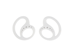 Agarrador De Fones Bluetooth Silicone Anti Queda Branco