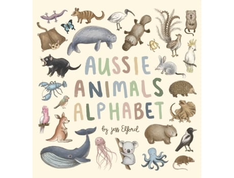 Livro Aussie Animals Alphabet Jess Elford (Inglês)