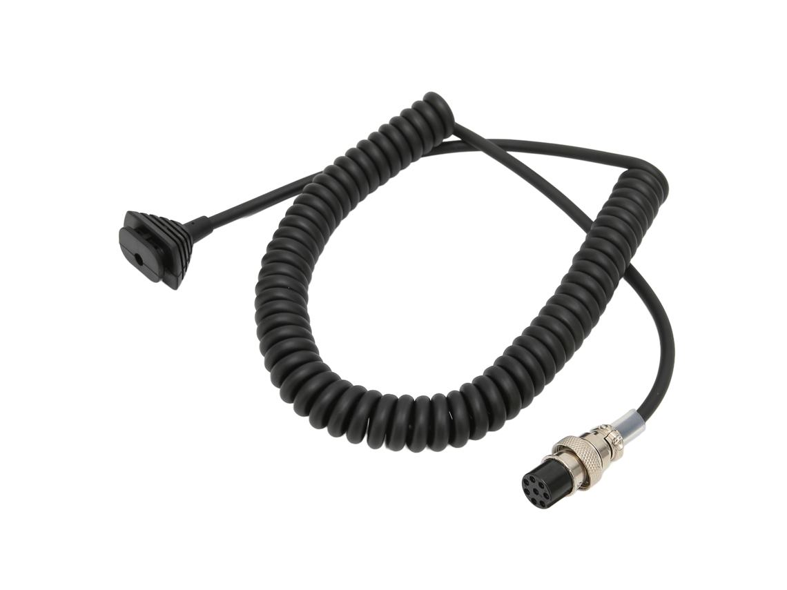 Cabo De Microfone Mão Stretchable Para Alinco Dr‑03 Dr‑06 Dr‑135 Dr‑235 Dr‑435 Reposição