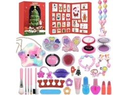 Calendário Do Advento De Maquiagem De Natal Com Maquiagem De Brinquedo Digitallab
