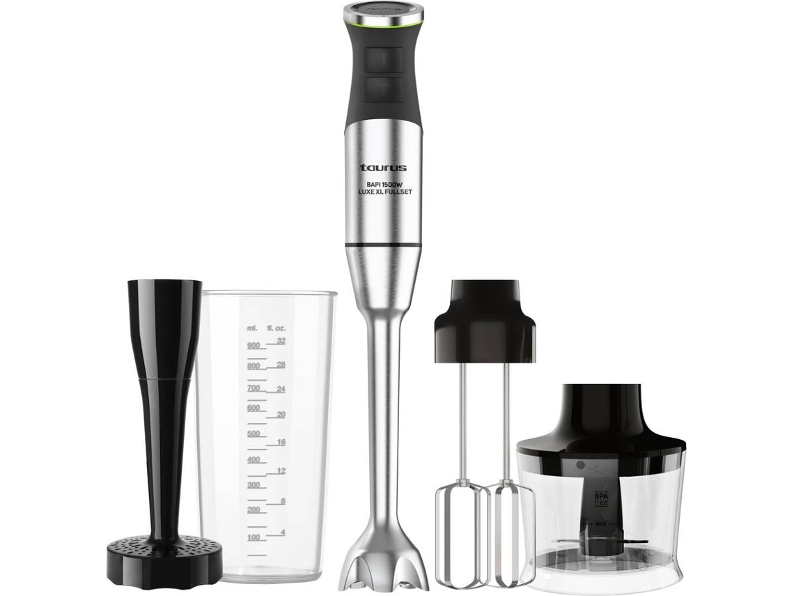 Varinha Mágica + Acessórios TAURUS BAPI 1500 LUXE XL FullSet (Outlet Grade A - 1500 W - Preto)