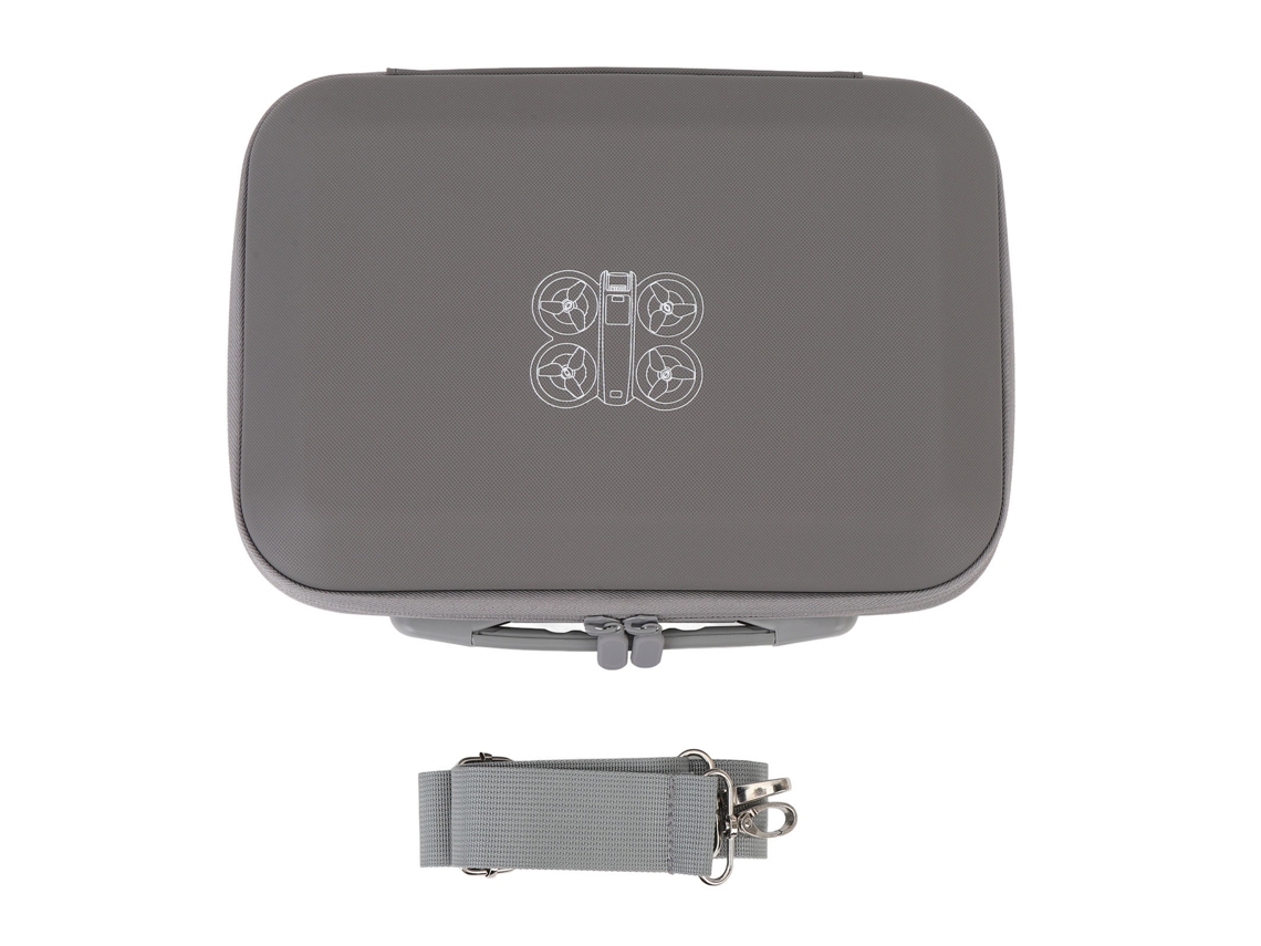 Bolsa de armazenamento para drone neo com alça de ombro, estojo de transporte e acessórios, cinza | LOGITECH