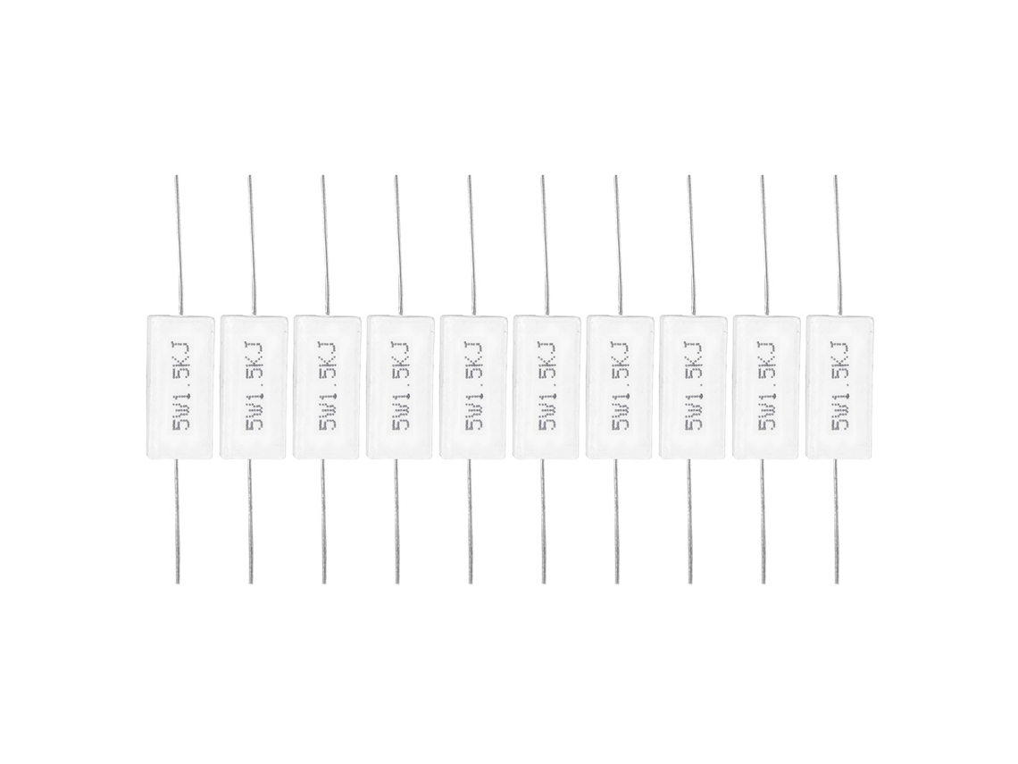 Resistores de Cimento 5w 1.5kr ±5% 10 Peças