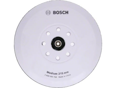 Prato de Apoio BOSCH - Médio - 215 mm para Lixadoras de Cartão-Gesso