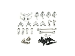 Gold Kit Peças Metálicas Aprimoradas Wltoys 284161 284131 284010 K989 K979 K969 P929 P939 1/28 Rc Conjunto MDUG
