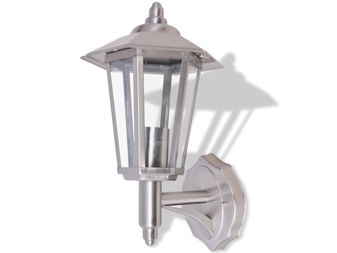 Wall Lantern, Wall Lanterns Vidaxl Prateado Ferro