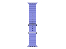 Pulseira IWEAR S1 de Silicone Macio com Ranhuras de 20 Mm para Apple Watch 49 Mm / 45 Mm / 44 Mm / 42 Mm Lilás