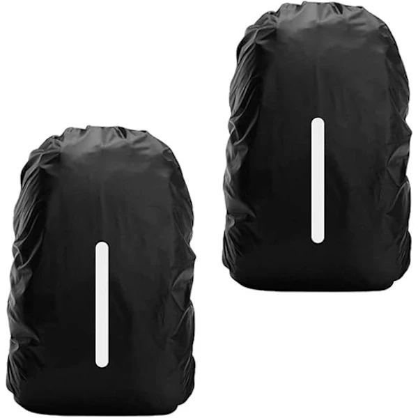 Mochila Impermeável com Capa de Chuva para Caminhadas, Camping BRILVIBERA (2 Unidades)