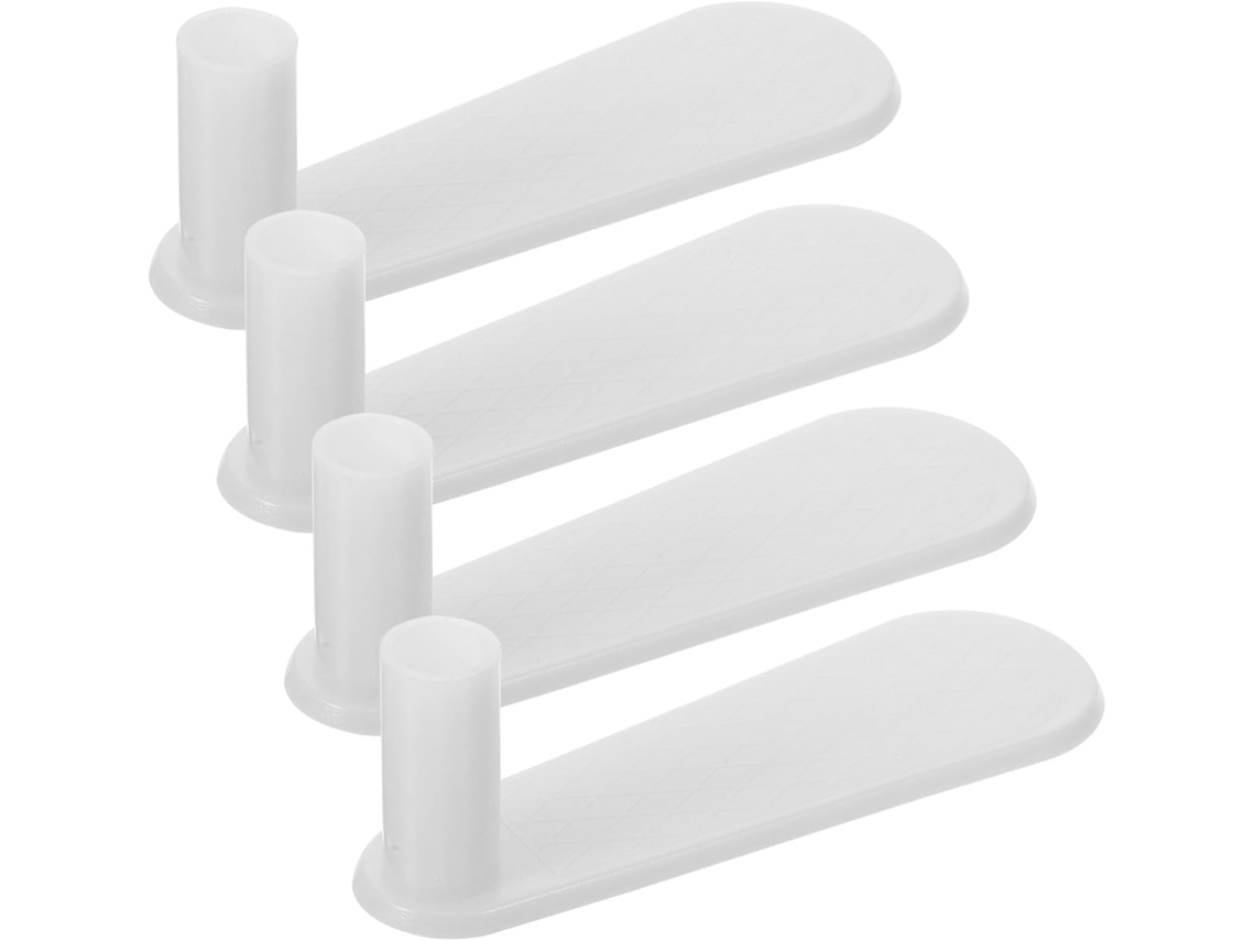 Conjunto De 4 Peças Apoio Para Os Pés Com Pressão, Ideal Para Mosquiteiros Resistente E Leve, Perfeito Para Instalação