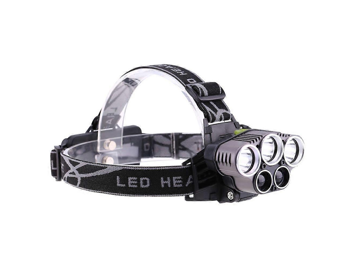 Lanterna De Cabeça Usb De 9000 Lúmens, Farol Ajustável À Prova Dágua Para Caminhadas E Acampamentos, Luz Branca Luz Branca Olysi Shop