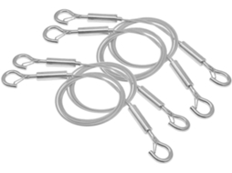 Fio De Aço Inoxidável Prateado, Leve E Resistente, Para Pendurar Quadros Na Parede.