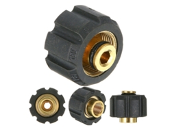 Adaptador de lavadora de pressão, lançador de espuma, conector de garrafa para karcher m22 hd hds hds, conector de lançador de espuma