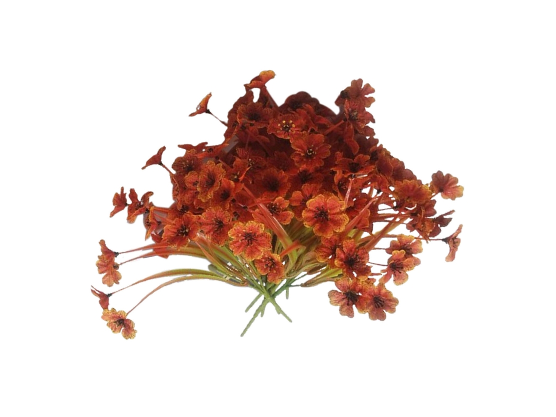 10pcs Flores Artificiais Outono S/MARCA