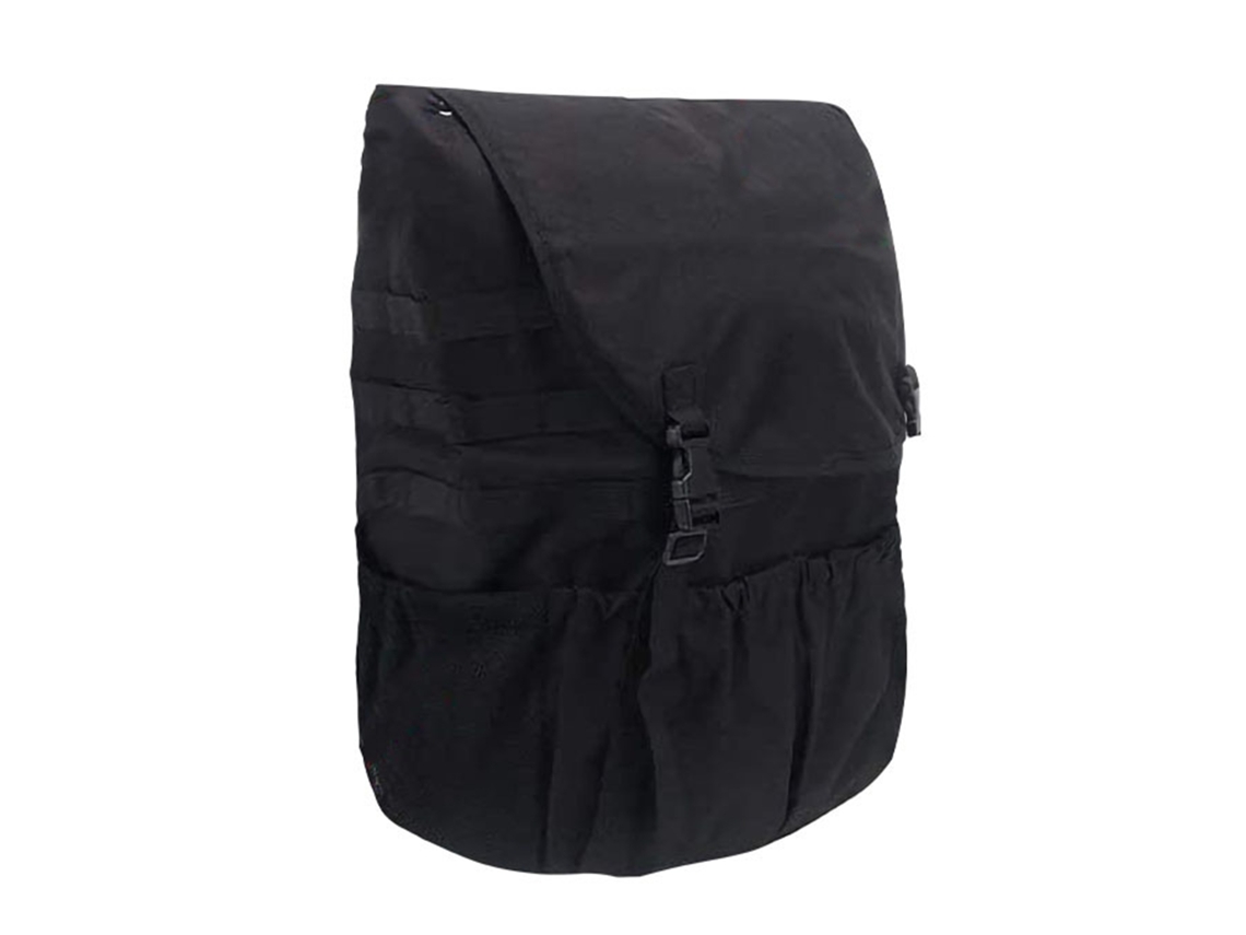 Bolsa mochila para pneu reserva com múltiplos bolsos armazenamento ferramentas lixo campismo off road S/MARCA