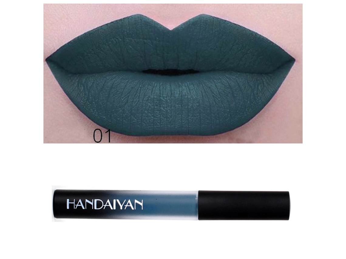 Pintalabios Líquido Mate Largo Duración Impermeable Barniz Labial Maquillaje Cosmético 1