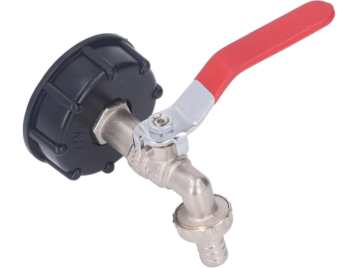 Válvula De Latão Resistente À Água Ibc 1/2" Com Rosca Grossa Para