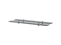 Floating Shelf, Floating Shelves Vidaxl Preto Vidro (90 X 20 Cm)