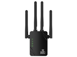 Repetidor De Sinal Wi Fi 1200mbps Roteador De Alcance Estendido Ponto De Acesso