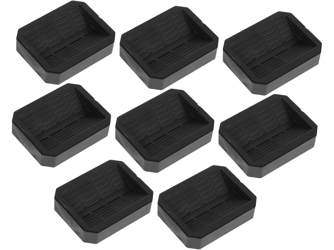 Lalafina Conjunto De 8-protetores Rodízios Antiderrapantes Silicone Para Móveis E Pisos Madeira, Almofadas