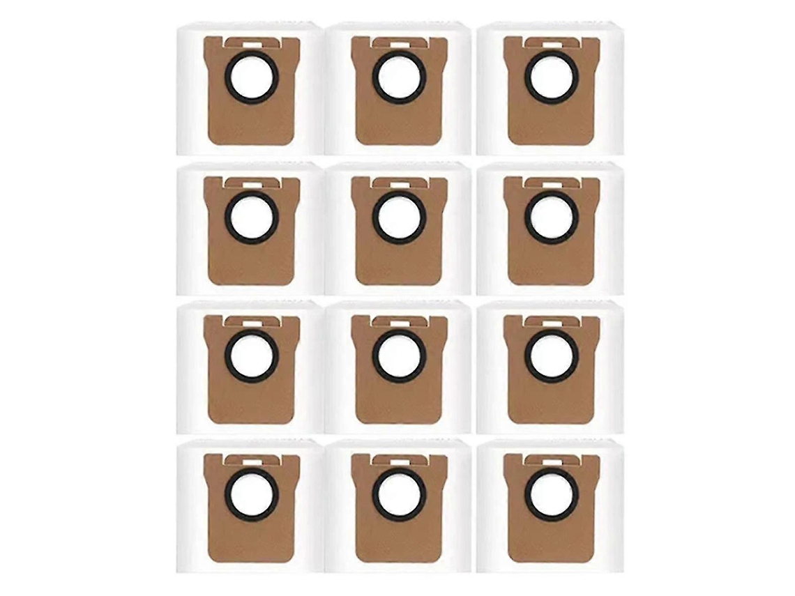 Conjunto De 12 Sacos Pó Para Aspirador Robô M30 Pro/c107 Peças Reposição E Acessórios Tuotuo (fmy)