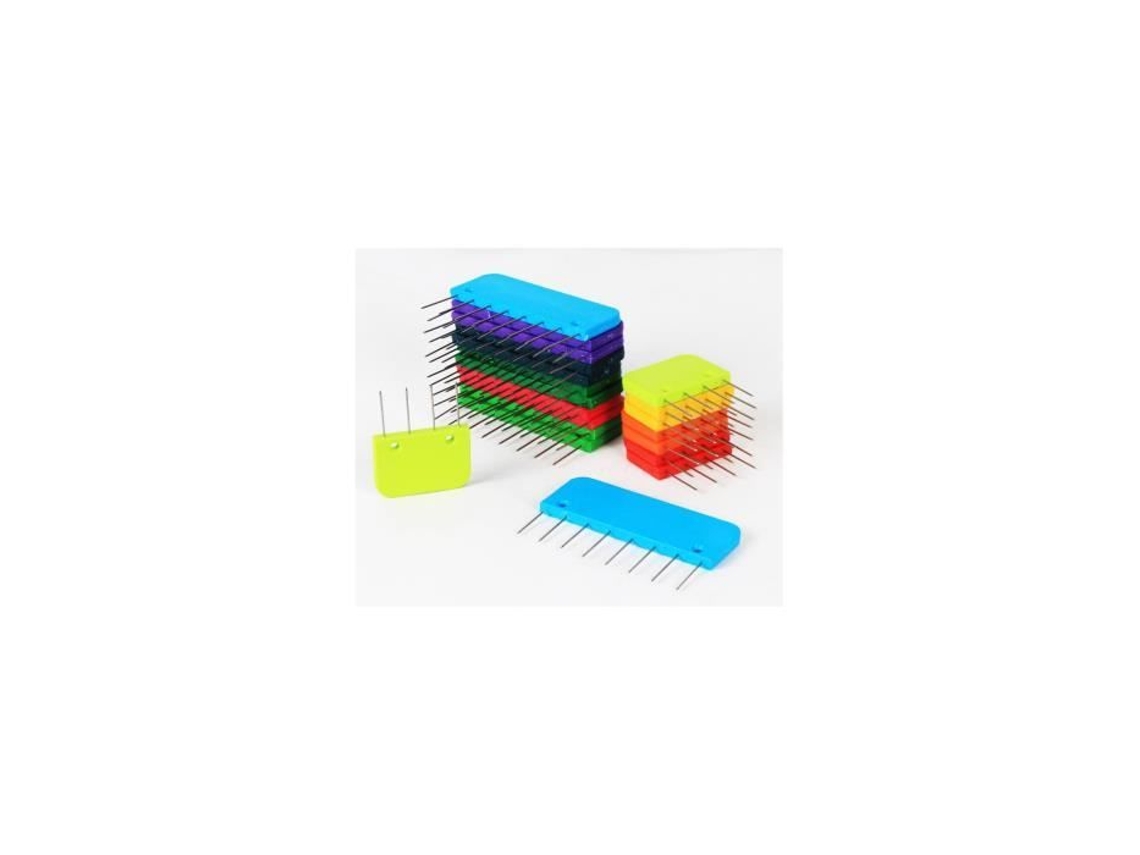 Caixa Com 20 Bloqueadores Multicoloridos Knit Pro Knitpro