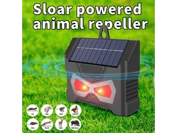 Repelente De Animais Noturnos Movido A Energia Solar Olysi Shop (pacote Com 2)