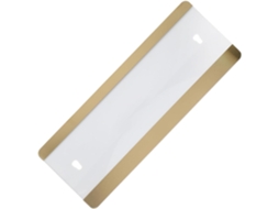 Placa De Identificação Para Porta Em Aço Inoxidável, Dourada, Estilo Moderno (2 Peças)