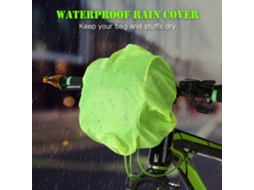 Mochila Mali para guidão de bicicleta, com capa de chuva, resistente à água