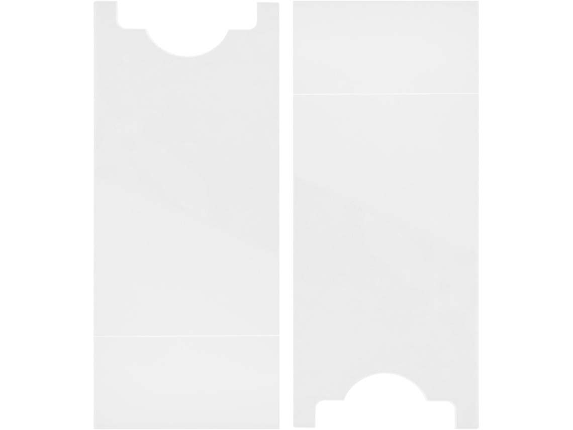 Popetpop 10, deslizadores de 3 cm para suporte de peso na mesa, acessórios de plástico finos e resistentes