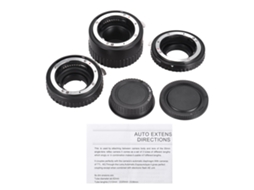 2026 conjunto de Tubos de Extensão Macro de 12mm, 20mm e 36mm com Autofoco para Lentes Nikon Af e Câmeras Dslr