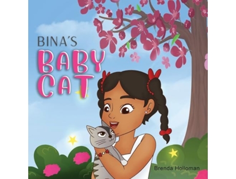 Livro Binas Baby Cat de Brenda Holloman (Inglês)