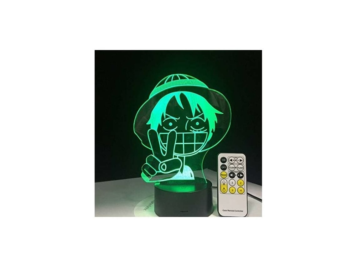 Luz Noturna One Piece 3d Usb Touch (presente)